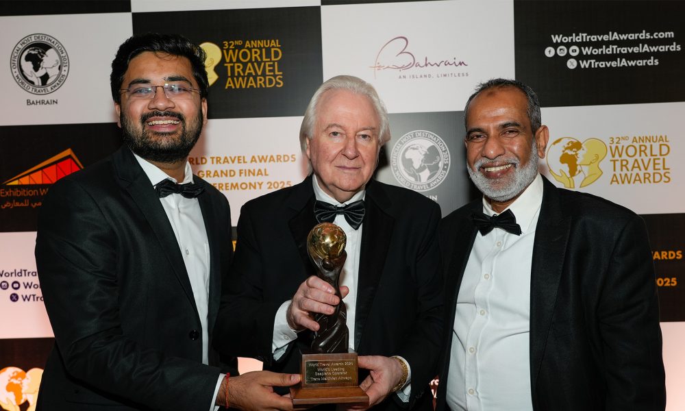 Trans Maldivian Airways named World’s Leading Seaplane Operator 2025